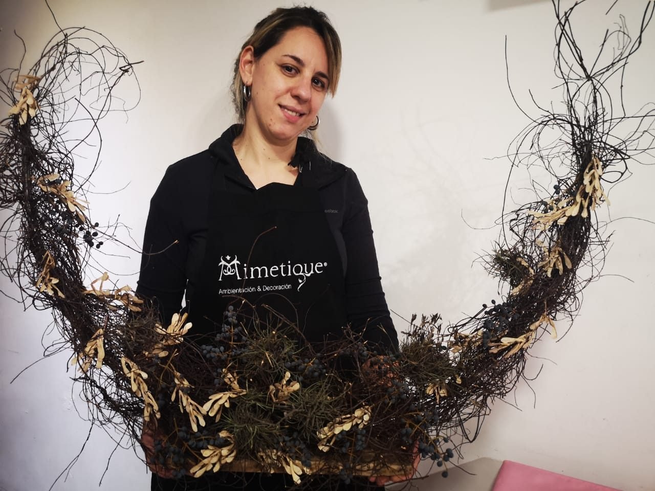 Equipo Mimetique trabajando en ambientación y decoración de eventos